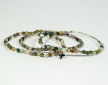 Natural Stone Agate Bead Bracelet - CHANCEUSES